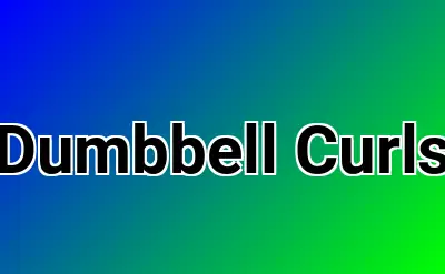 Dumbbell Curls