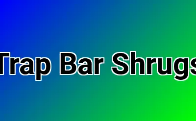 Trap Bar Shrugs